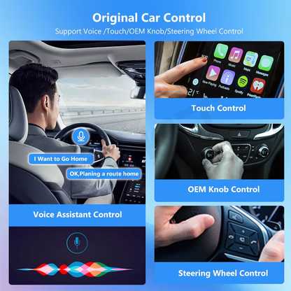 CarLinker™ - Trådlös CarPlay & Android Auto Adapter