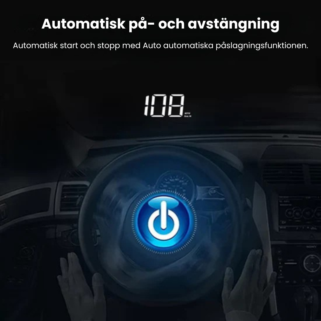 SpeedView™ - Head Up Display Hastighetsmätare