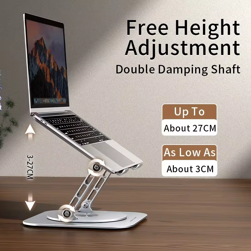 FlexiPro™ - Laptopstativ i Aluminiumlegering med Rotationsfäste