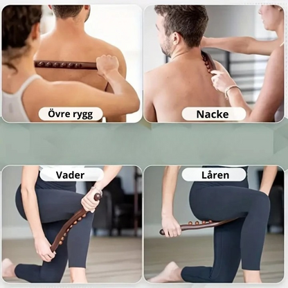 Gua Sha™ - Traditionell Träkulsterapi Massager För Modern Vård
