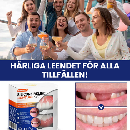 SilicSmile™ - Silikonbaserat Protesfoder för Perfekt Passform & Komfort