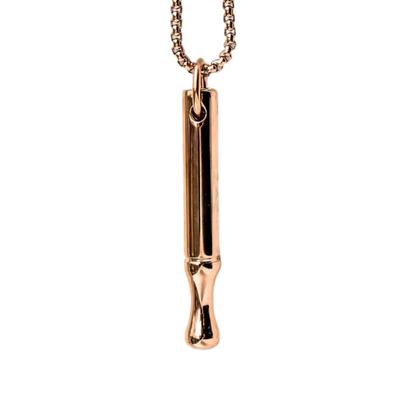 BreatheLink™ - Stressavlastande och Andningsövning Meditation Whistle Halsband