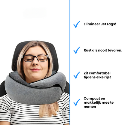 VoyaRest™ - Resekudde För Bekväm Sömn