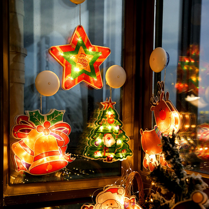 Merry Lights™ - LED Julfönsterlampor Dekorationer