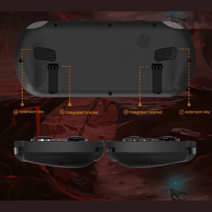 GameNova™ - Bärbar Handhållen HD Spelkonsol Set