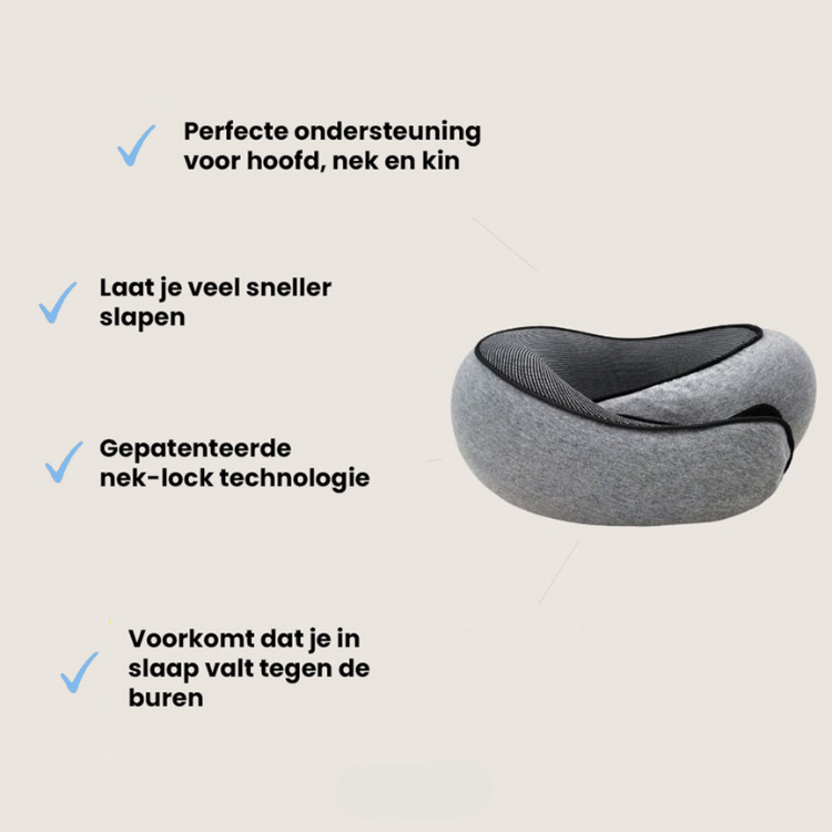 VoyaRest™ - Resekudde För Bekväm Sömn