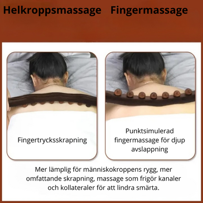 Gua Sha™ - Traditionell Träkulsterapi Massager För Modern Vård