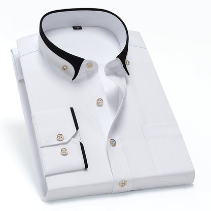 Patrik™ - Smart Casual Långärmad Skjorta För Män