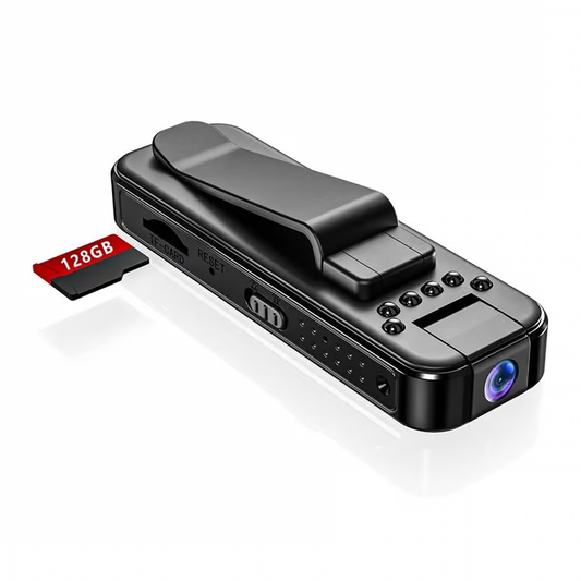 VisionCam™ - HD 1080P Uppladdningsbar Mini Kroppskamera Med Nattseende & Roterande Lins