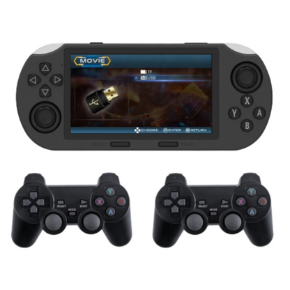 GameNova™ - Bärbar Handhållen HD Spelkonsol Set
