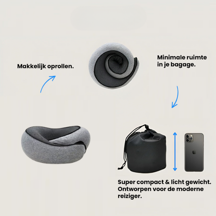 VoyaRest™ - Resekudde För Bekväm Sömn