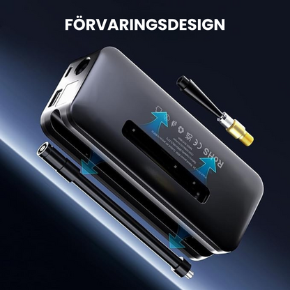 AirGuard™ - Multifunktionell Digital Luftpump och Powerbank