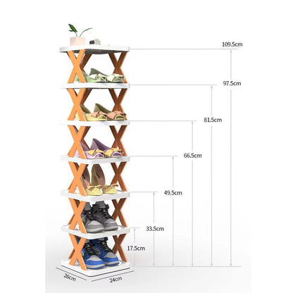 ShoeTower™ - Fällbar Och Flerlagrig Skohylla