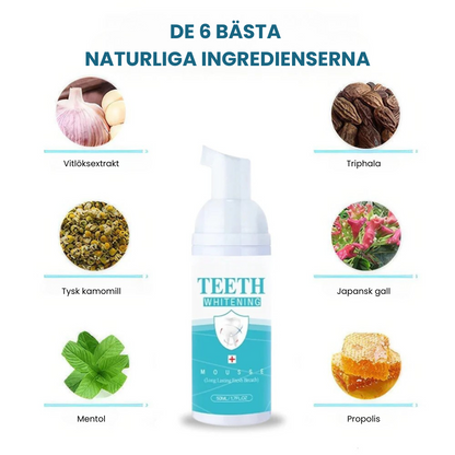 Brightify™ - Tandblekningsmousse för Vitare Tänder