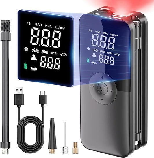 AirGuard™ - Multifunktionell Digital Luftpump och Powerbank