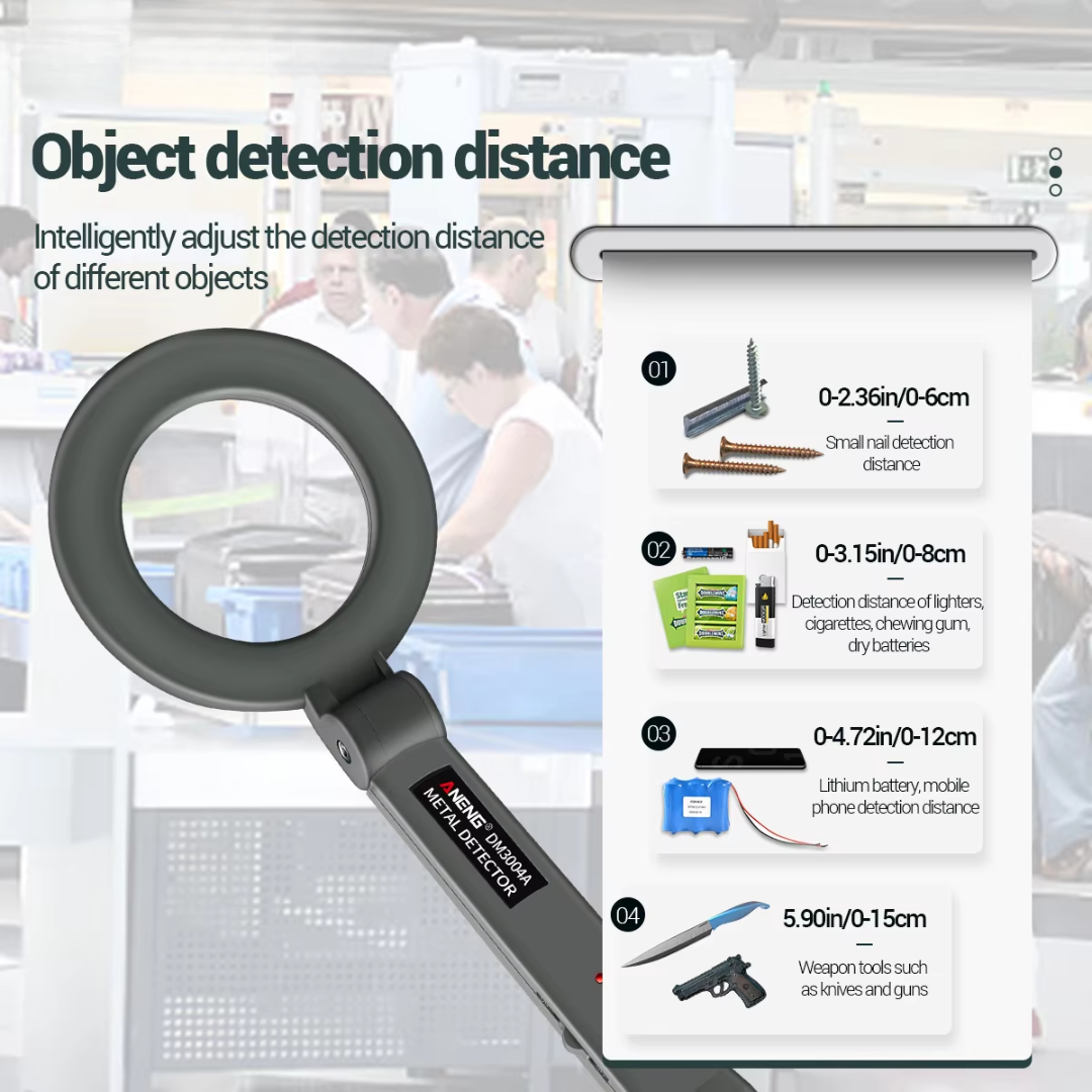 Detecto™ - Högkänslig Metallsökningsdetektor