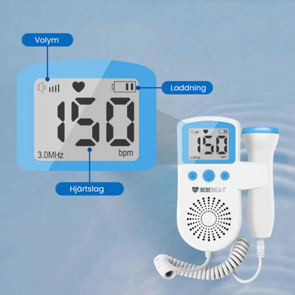 FetiTone™ - Handhållen Doppler Fetalhjärtsmonitor
