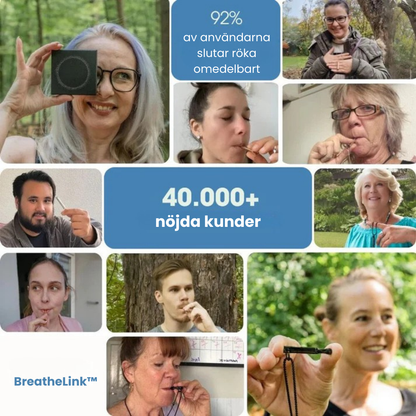 BreatheLink™ - Stressavlastande och Andningsövning Meditation Whistle Halsband