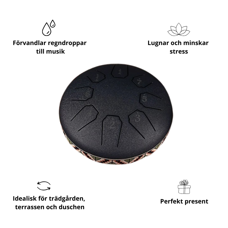 RainDrum™ - Mini Eterisk Yoga Meditationstrumma