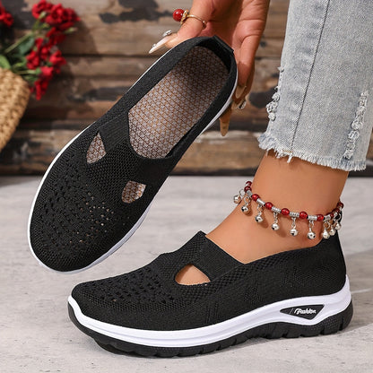 Breezora™ - Ultimat Komfort Mjuksula Stickade Sommarsneakers för Kvinnor