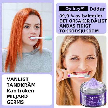 DentaPure™ - Mineral Restaurerande Tandpulver - Rekommenderad av Svenska Tandläkarförbundet