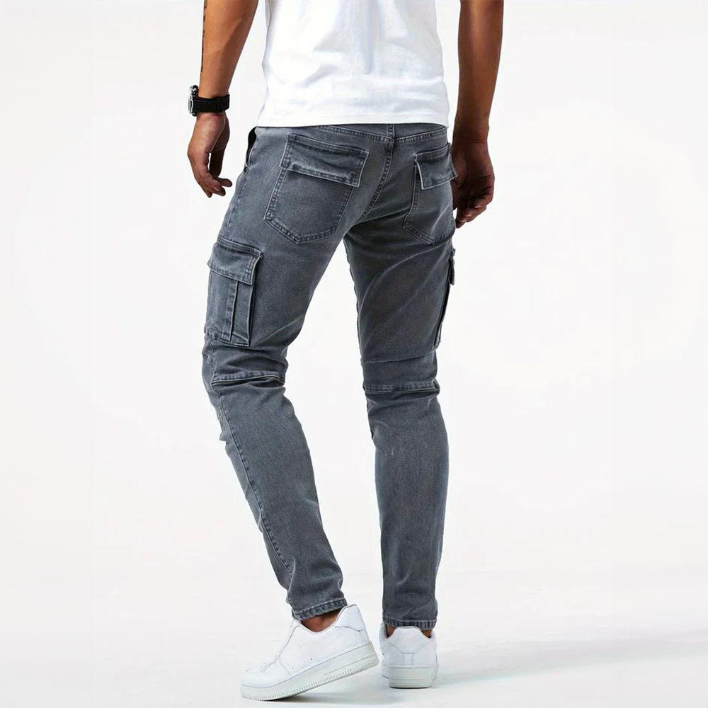 Alex™ - Mångsidiga Herr-Cargojeans