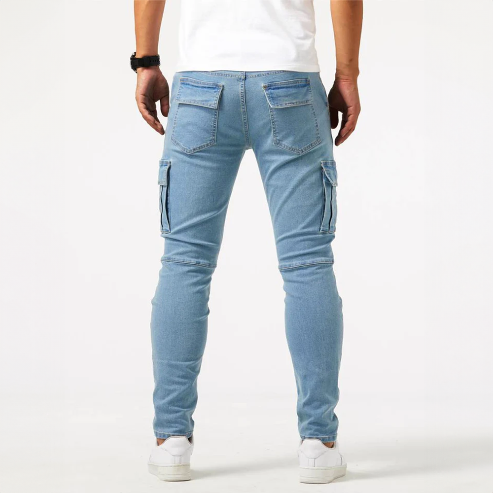Alex™ - Mångsidiga Herr-Cargojeans