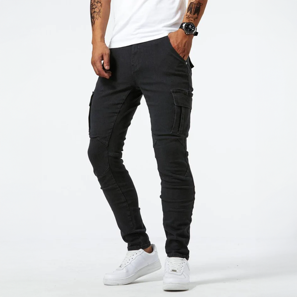 Alex™ - Mångsidiga Herr-Cargojeans