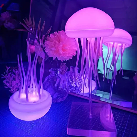 AquaLume™ - Flytande LED Manetlampa Med Akrylbas