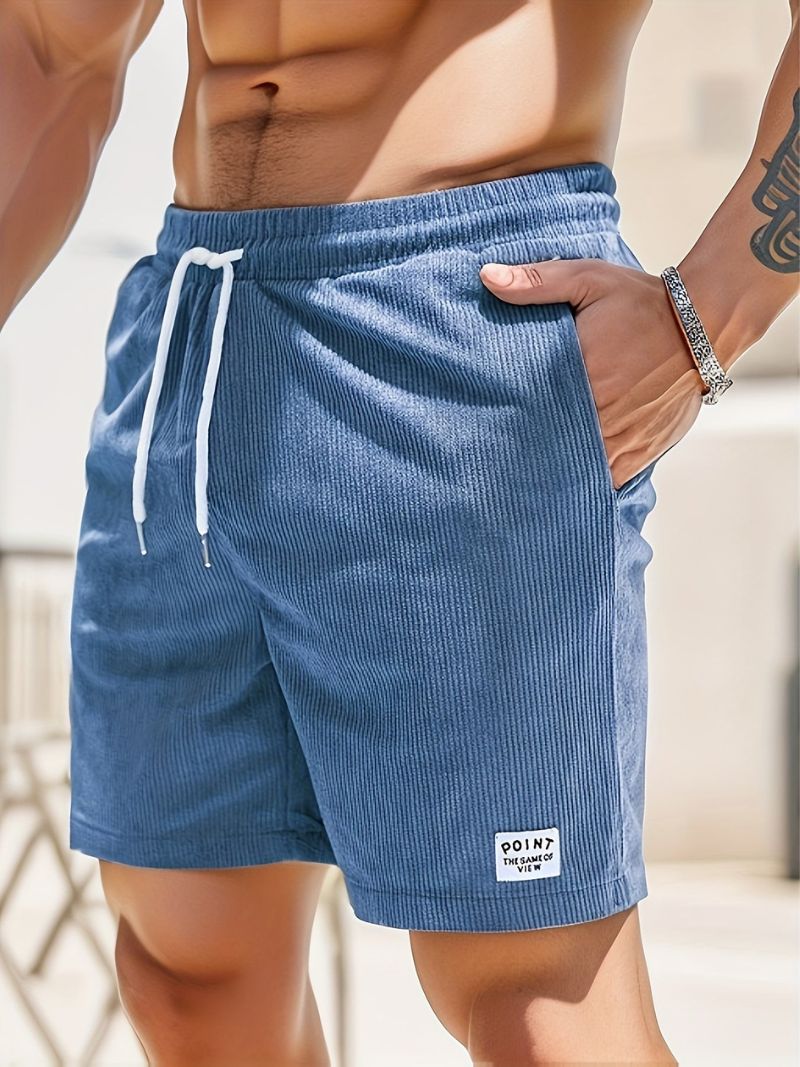 Roger™ - Casual Herrshorts I Manchester Med Dragsko