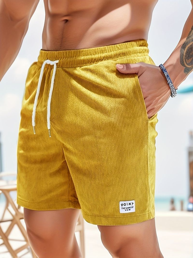 Roger™ - Casual Herrshorts I Manchester Med Dragsko
