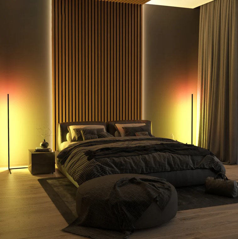CornerGlow™ - Minimalist Golvlampa för Hörn