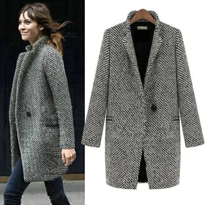 Olivia™ - Premium Midi-Långjacka