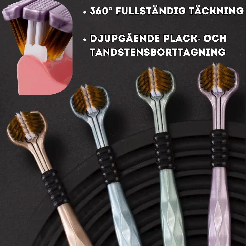 TriSmiles™ - 360° Pro Advanced Tandborste