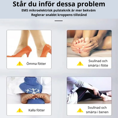 FootPulse™ - EMS Avancerad Fotmassage För Stress- och Smärtlindring