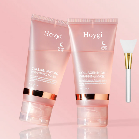GlowWrap™ - Kollagen Boost Nattmask + Borste