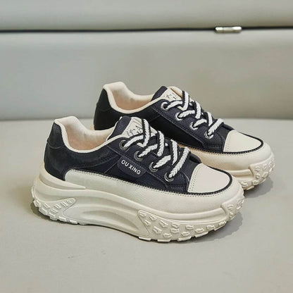 Sabine™ - Bekväma Sneakers med Hög Sula