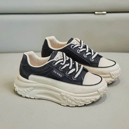 Sabine™ - Bekväma Sneakers med Hög Sula