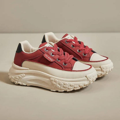 Sabine™ - Bekväma Sneakers med Hög Sula