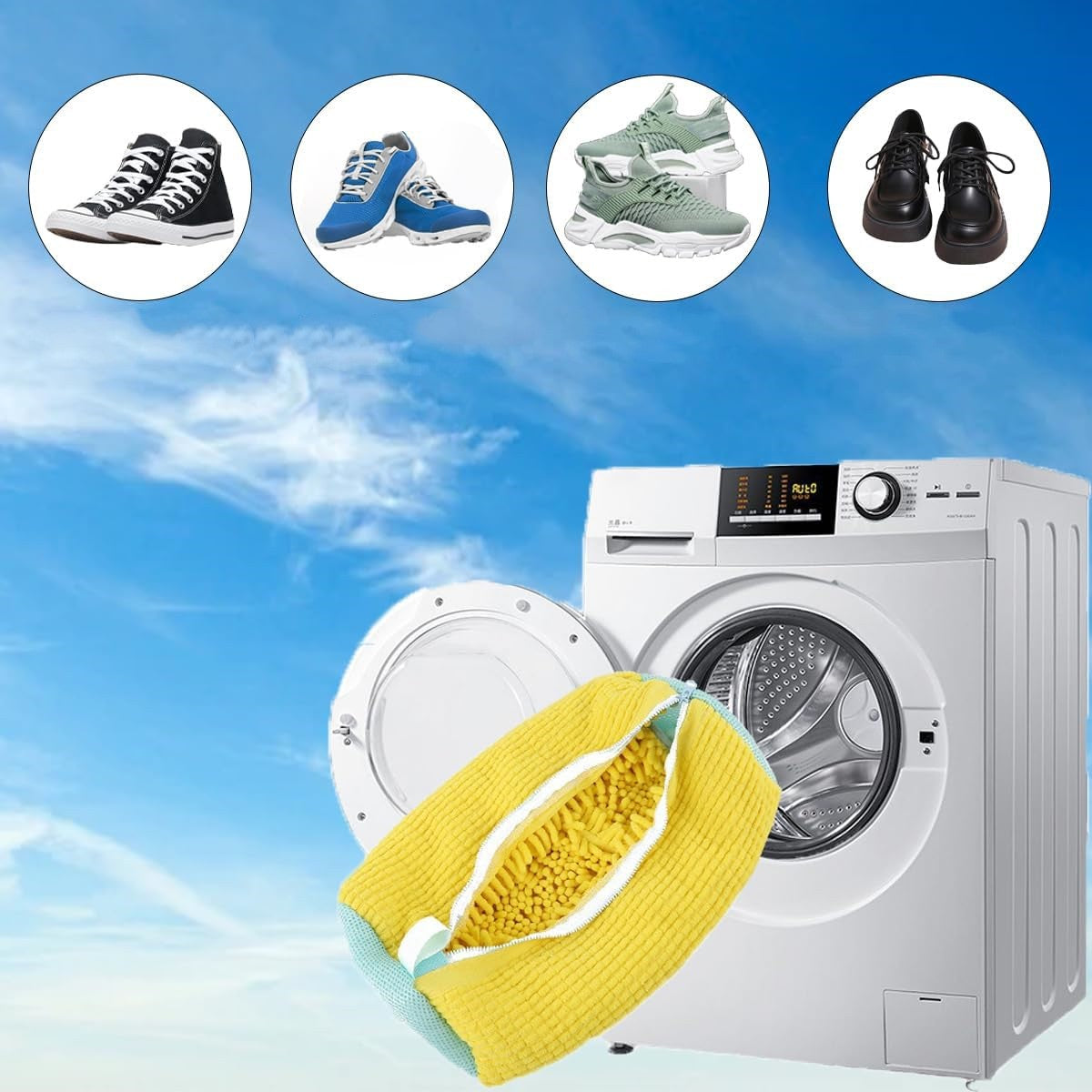 WashBag™ - Skopåse För Säker Tvätt Av Dina Skor