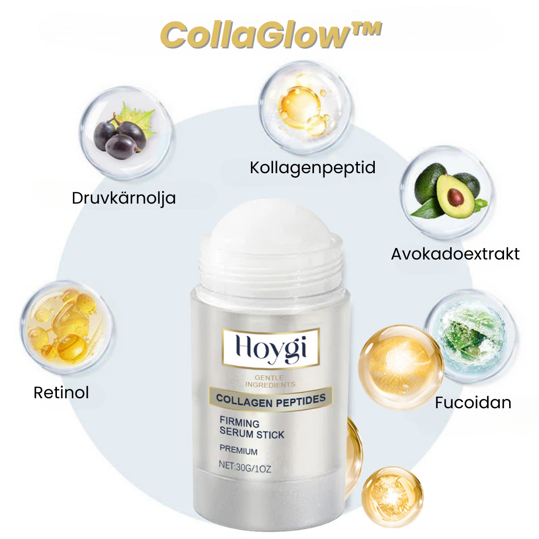 CollaGlow™ - Från Rynkor Till Slät Hud | 100% resultat!