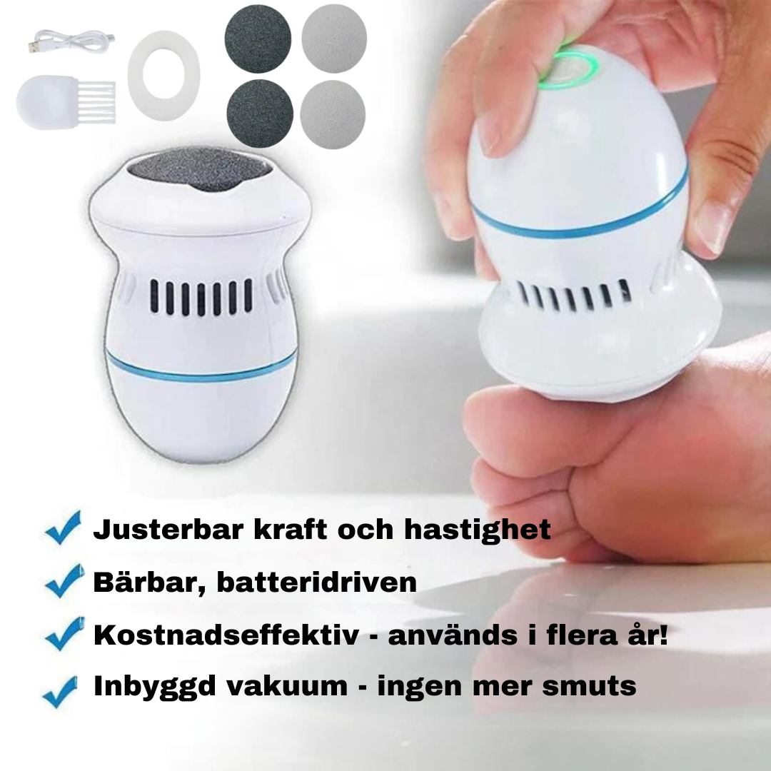 SmoothPro™ - Elektrisk Fotfil Pro