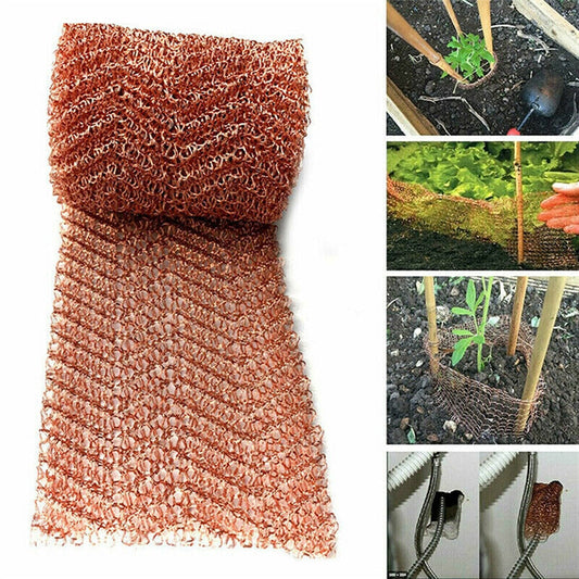 BugGuard™ - Återanvändbart Snigel- och Insektsskydd i Kopparnät