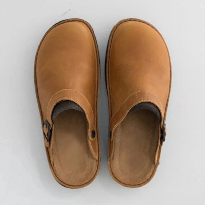 Maikel™ - Vintage Mjuka Botten Slip-on Ortopediska Sandaler