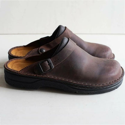 Maikel™ - Vintage Mjuka Botten Slip-on Ortopediska Sandaler