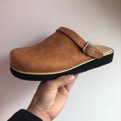 Maikel™ - Vintage Mjuka Botten Slip-on Ortopediska Sandaler