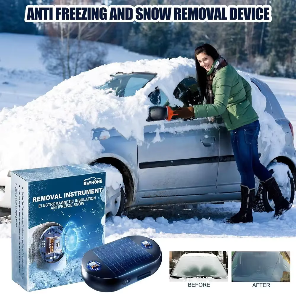 IceFlash™ - Elektromagnetisk Vågbaserad Anti-Frysnings- och Snöborttagningsenhet