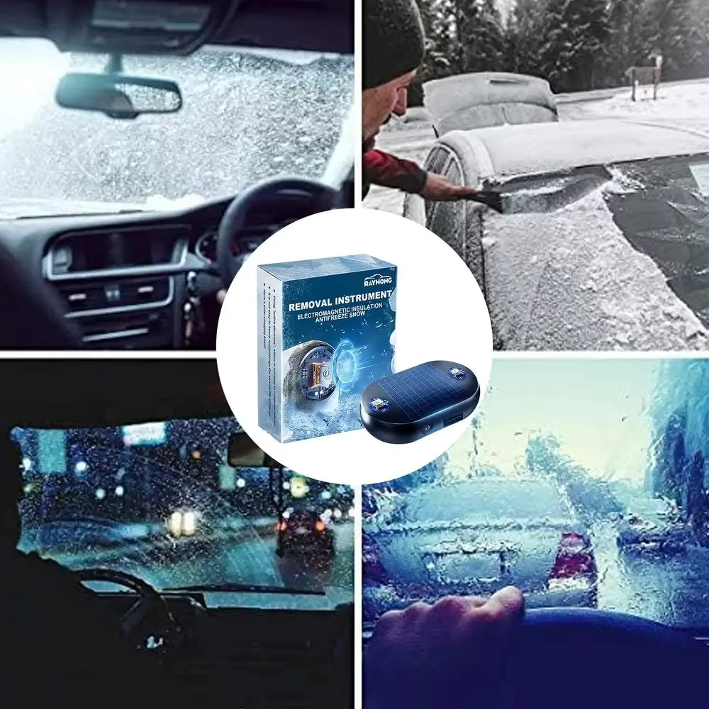 IceFlash™ - Elektromagnetisk Vågbaserad Anti-Frysnings- och Snöborttagningsenhet