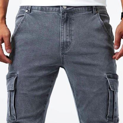 Alex™ - Mångsidiga Herr-Cargojeans