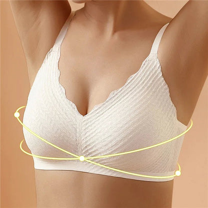 Linn™ - Sömlös Trådlös Push-Up Förstärkande Bh